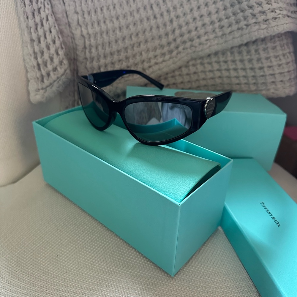 Return To Tiffany Polarized Sunglasses (Black Mirror Lenses)